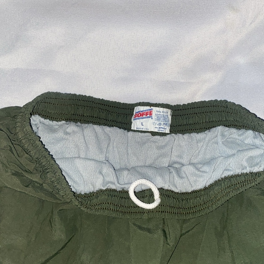 Soffe Men's Athletic Shorts - Dark Green - Picture 4 of 4